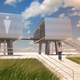 Illustration for article titled Modular Beach Pavilions Are Replacing the Ones Hurricane Sandy Ruined